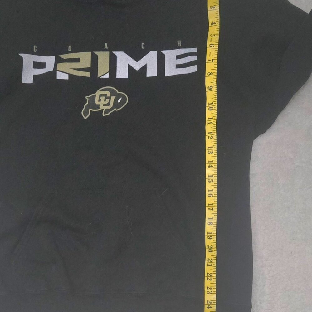 Colorado Buffaloes Men's Coach Prime Heavy Blend Pullover Hoodie Deion Sanders View 5